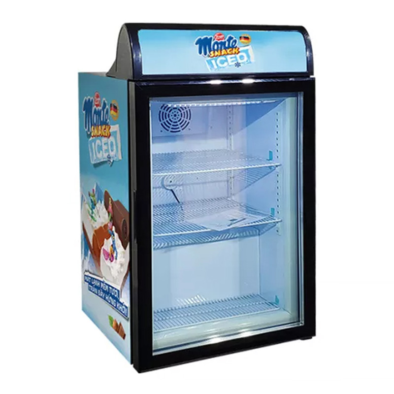 counter top display freezer fridge
